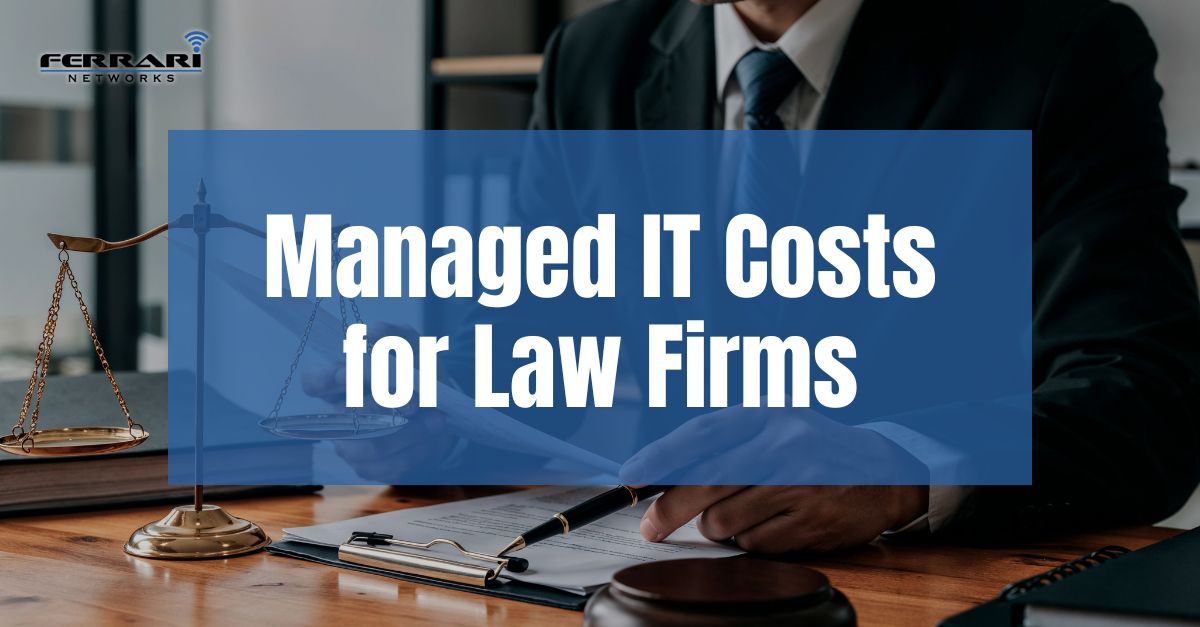 How much does managed IT cost for a 10 - 50 employee law firm in Western New York?