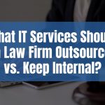 What IT services should a 10–50-employee law firm outsource vs. keep internal?