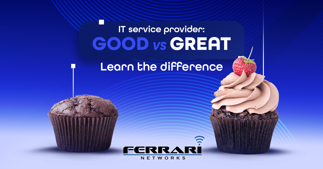 Ferrari Networks - Free Guide to Learn the Difference Between a Good vs Great IT Service Provider